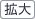 文字サイズ大