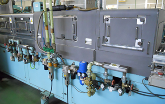 渡ケ島工場 洗浄機断熱材貼り付けによる電力削減