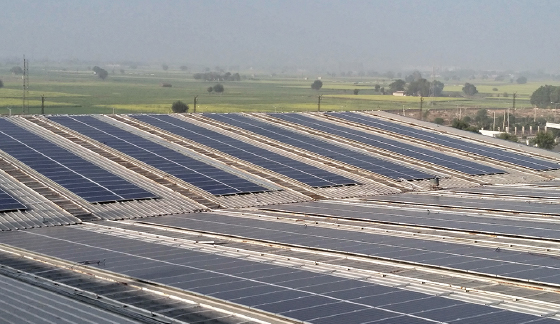 FCC CLUTCH INDIA PRIVATE LTD. タプカラ工場 太陽光発電