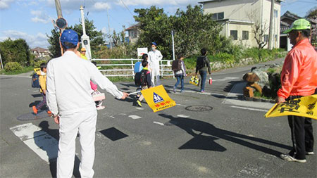 街頭指導（鈴鹿工場）