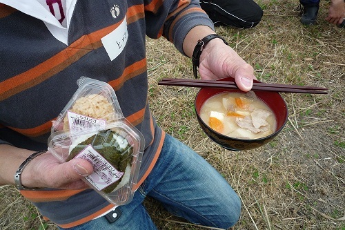 作業後の一杯は格別！おいしく頂きました