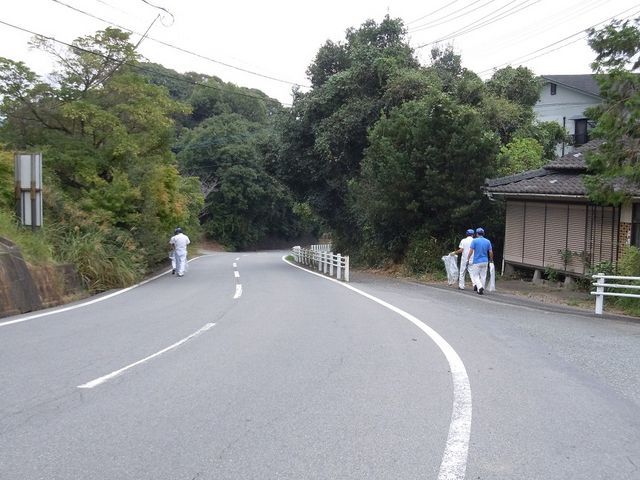 国道〜会社までの通勤路を歩いてゴミ拾い