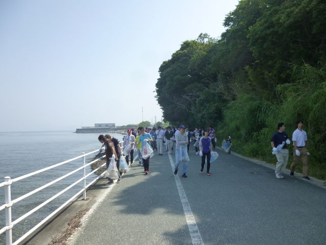 内山海岸の端っこまで行きました