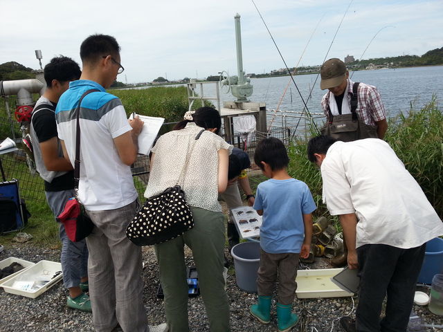 佐鳴湖水質調査｢夏｣に参加しました