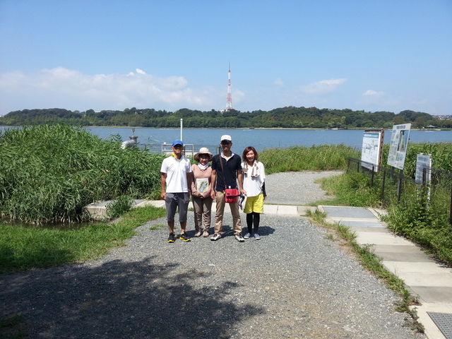 佐鳴湖水質調査「夏」に参加しました
