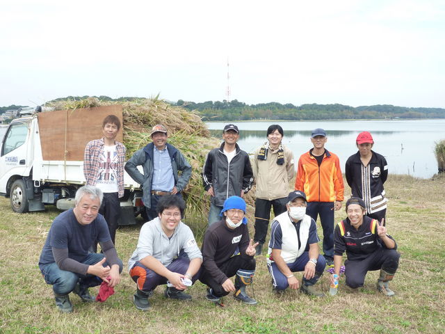 湖岸はスッキリみんな良い笑顔