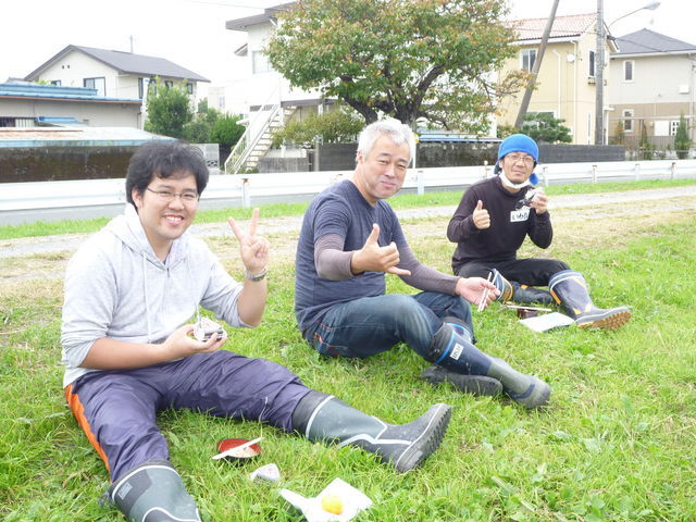 トン汁が沁みてこの笑顔！？