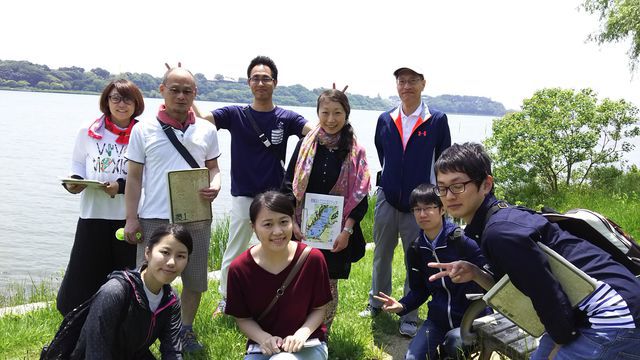佐鳴湖水質調査「春」に参加しました