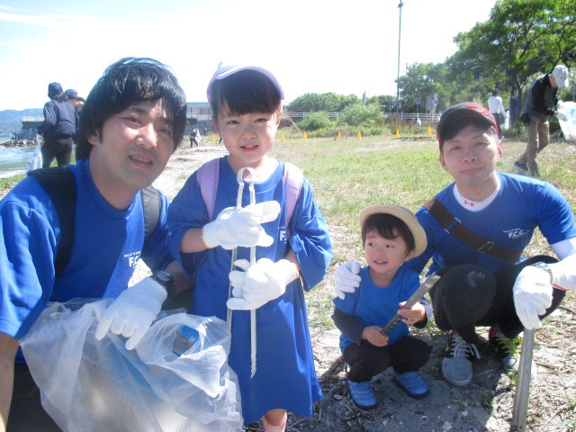 親子でがんばるぞー！