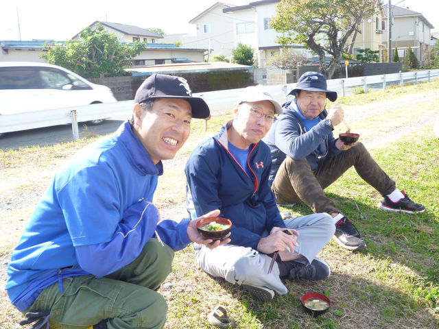 噂の豚汁！おいしい！