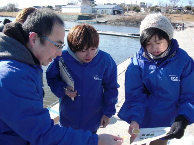 ろ紙でクロロフィルの簡易確認