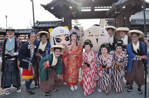 本社「浜松市姫様道中への参加」