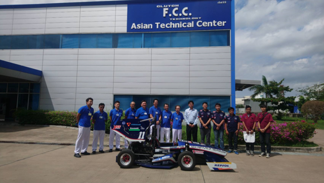 FCCタイ「泰日工業大学のレーシングチームのサポート」