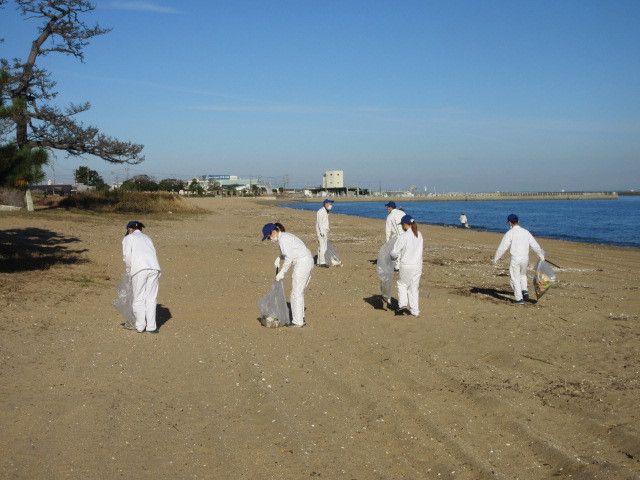 鈴鹿工場／白子海岸清掃